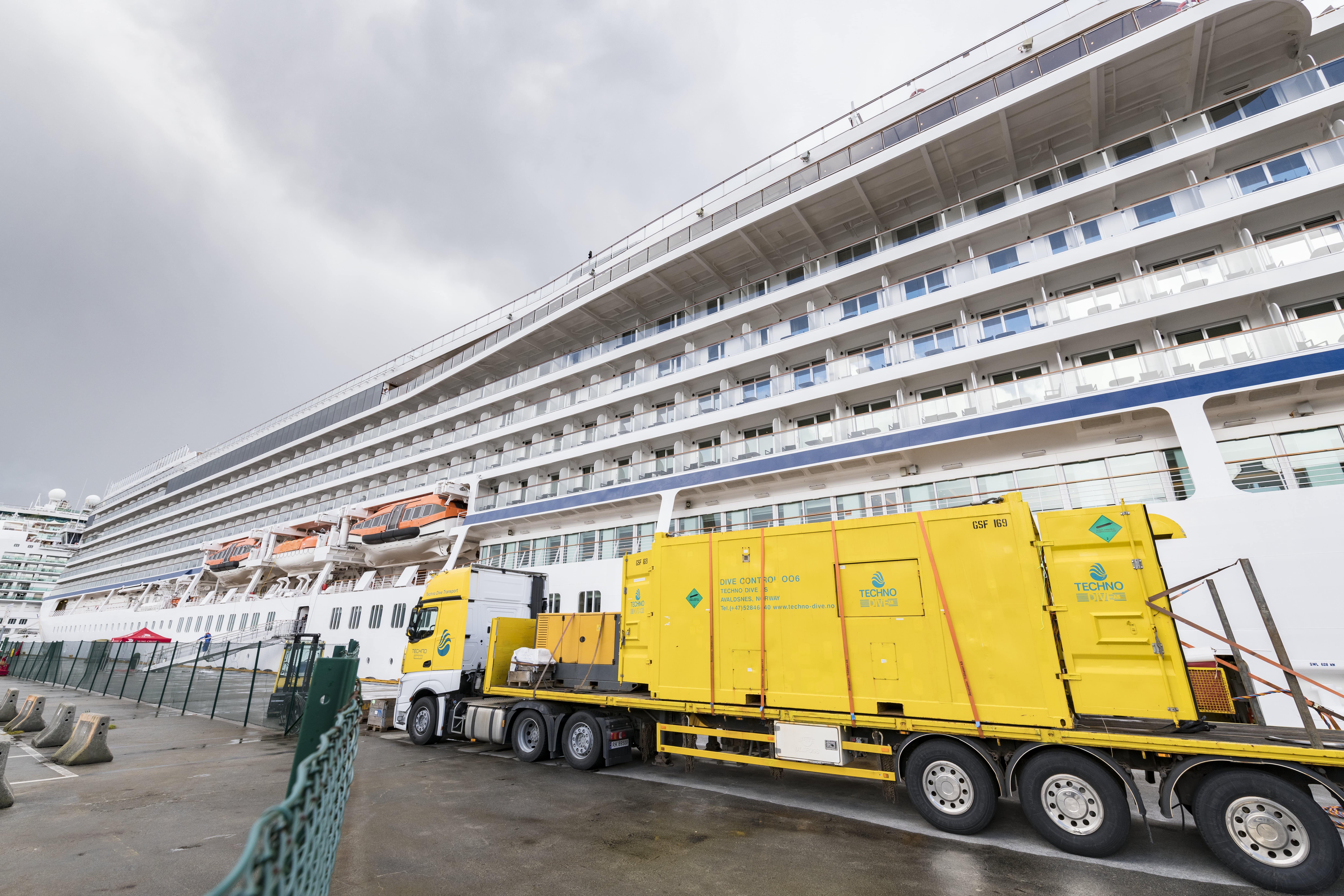 Techno Dive - diving vessel for subsea operations - shipping