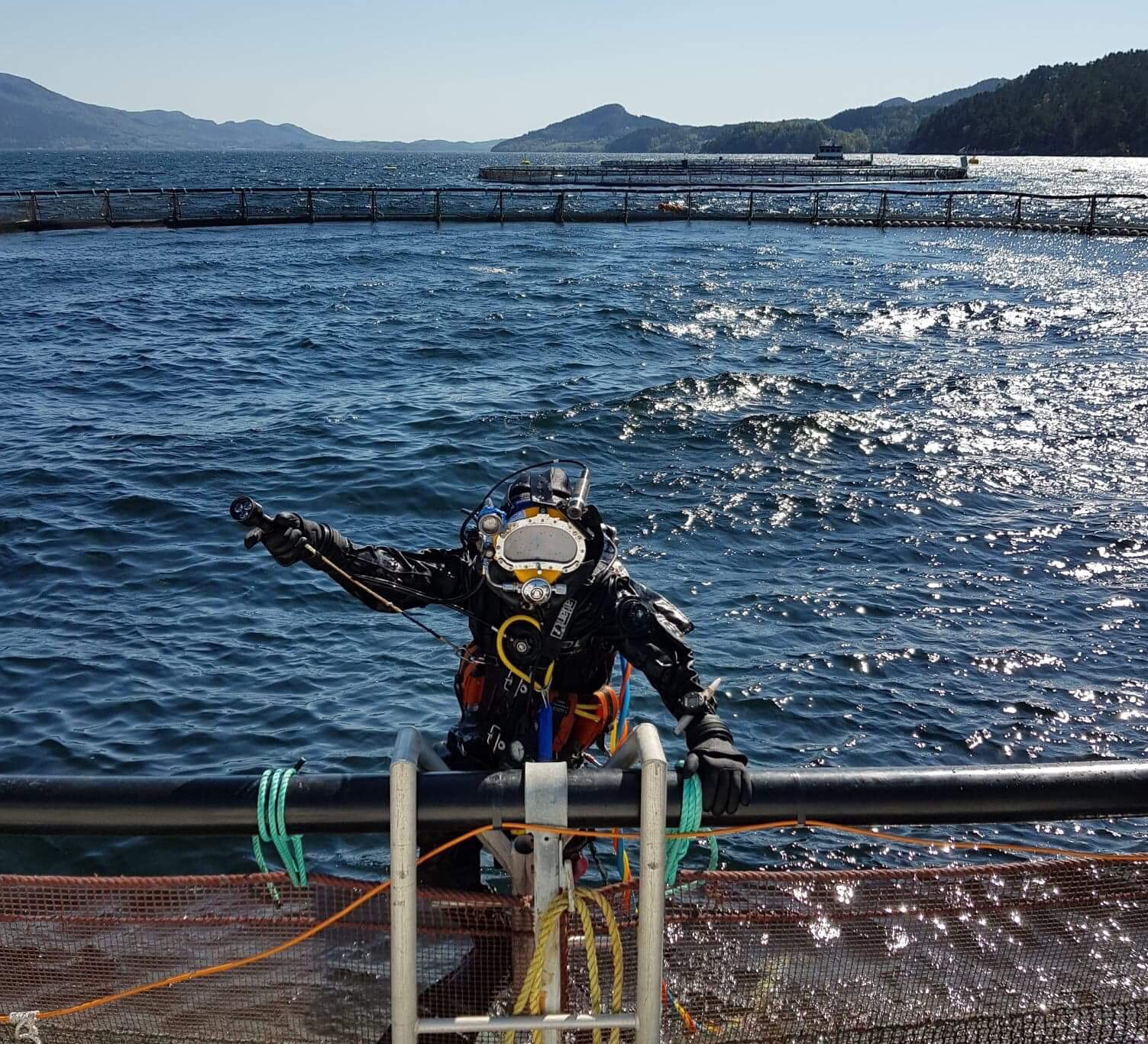 Techno Dive - diving vessel for subsea operations - aquaculture